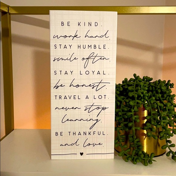 Altar'd State Other - Wooden Quote Sign